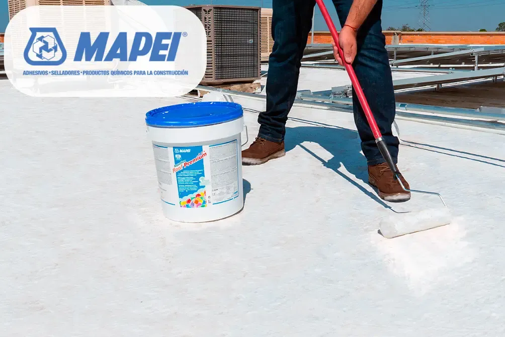 Instalación profesional de Impermeabilizantes Mapei para techos