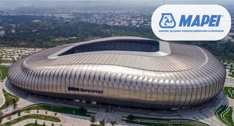 Caso de exito Mapei Estadio de Fútbol Club Monterrey